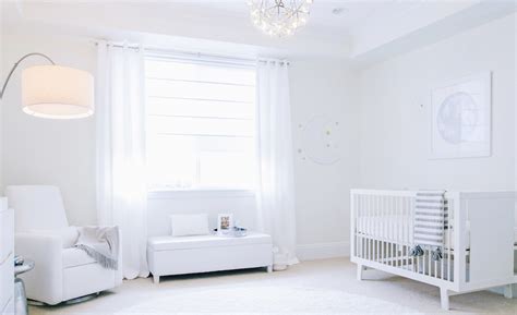 All White Nursery Reveal An E Design Come To Life Project Nursery