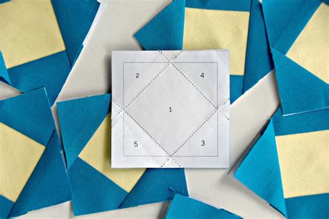 Meadow Mist Designs Square In A Square Paper Piecing Templates