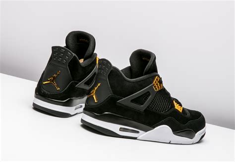 Air Jordan 4 Royalty Black Gold Release Date Sneaker Bar Detroit