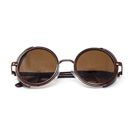 ultra brown steampunk sunglasses goggles premium quality retro glasses goggles punk cyber style