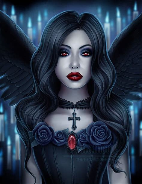 Dark Guardian By Enamorte Dark Gothic Art Beautiful Dark Art Gothic Art