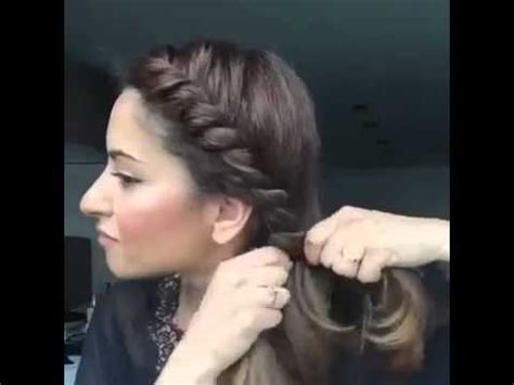 A good hairstyle get complement even you wear a simple dress. simple hairstyles for long hair for party - YouTube