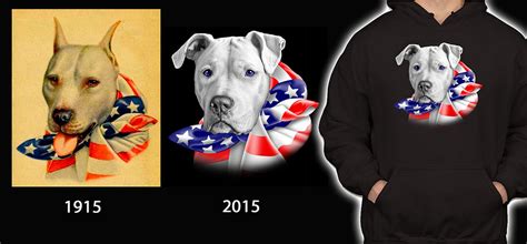 Recreated 1915 Patriotic Ww1 Pit Bull Dog War Poster Portrait Custom