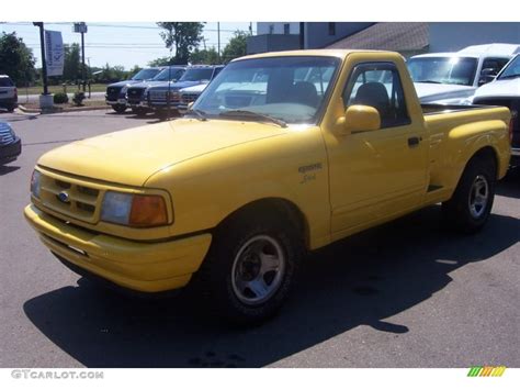 1996 Chrome Yellow Ford Ranger Splash Regular Cab 67962177 Gtcarlot