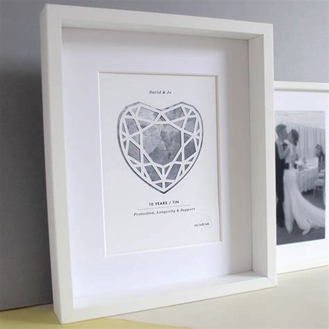 We did not find results for: Tin 10 Years Anniversary Personalised Papercut Print By ...