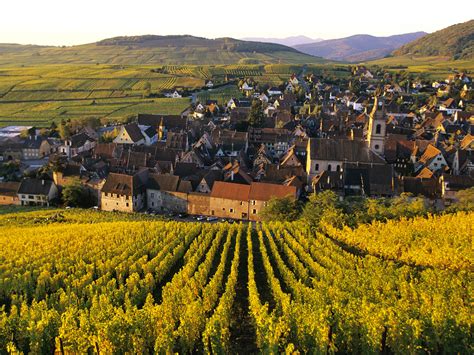 City Of Vineyards In Alsace France Wallpapers And Images Wallpapers