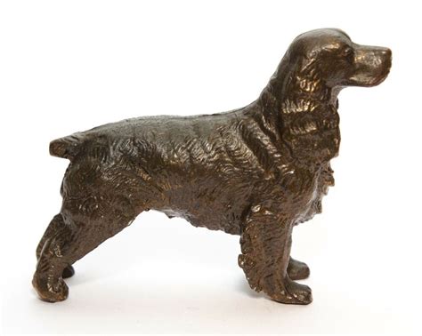 Subject body still life animal architecture geometric show more. Cocker Spaniel Dog Bronze or Brass ? Metal Small Figurine ...