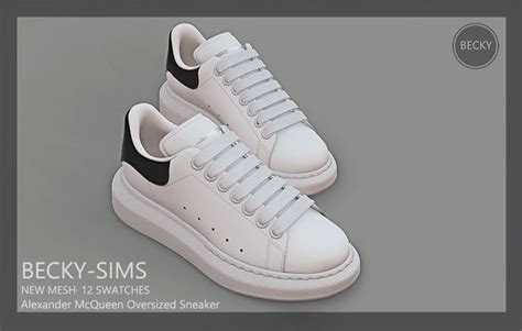 Beckysims Alexander Mcqueen Oversized Sneakers Beckysims Sims Sims