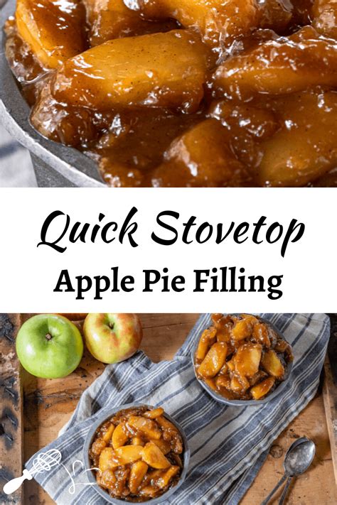 Homemade Apple Pie Filling Easy Stovetop Recipe Hostess At Heart Artofit