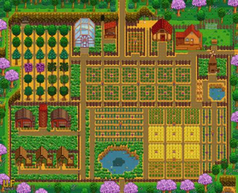 Added stardew valley expansion map under custom layouts. Sims 4 Homes | Stardew valley tips, Farm layout, Stardew ...
