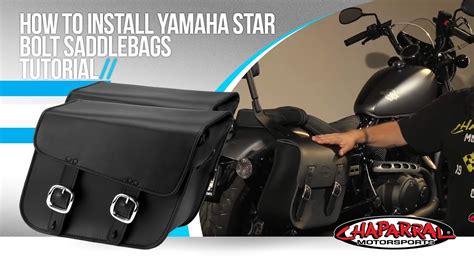 Adding bags or a yamaha bolt luggage rack to your motorcycle gives you the stowage you need for the longest ride or just to get the groceries home from the store easier. How to install Yamaha Star Bolt Saddlebags Tutorial - YouTube