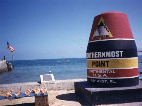 The Famous Southernmost Point Buoy Key West Florida