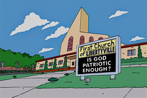 The Simpsons 25 Best Church Marquees Page 4