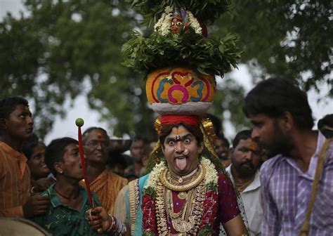 Bonalu Is An Eleven Day Hindu Festival Of The Telangana Region