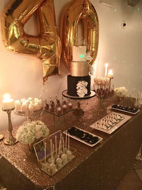 40 And Fabulous Birthday Party Ideas Photo 6 Of 13 Catch My Party In