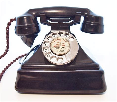 Art Deco Telephone 1930s Telephone Vintage Ancien Téléphone Vintage