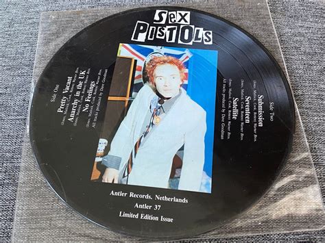 Sex Pistols 1976 Rare Picture Disc Lp 404905982 ᐈ Köp På Tradera