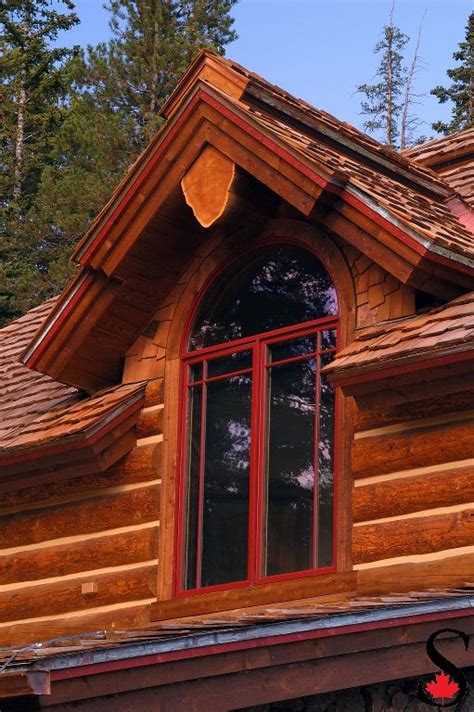 Hybrid Log House In Colorado Log Work By Sitka Log Homes