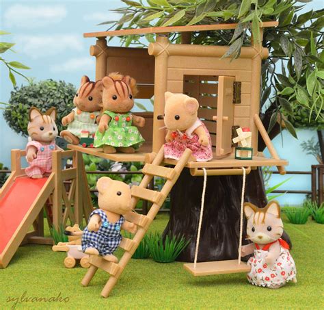 Sylvanian families 3 story house, girls room set and triple bunk beds unboxing. Sylvanian Life Moments : Sylvanian Families Tree House