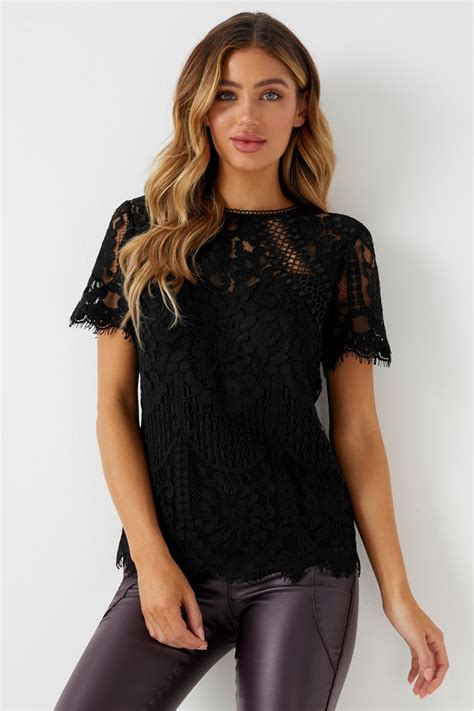 Buy Lipsy Vip Lace Top From The Next Uk Online Shop In 2020 Buy Women