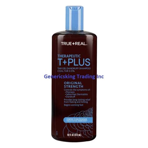 Psoriasis Shampoo 473ml Tplus Tar Gel Dandruff Shampoo Coal Tar 05