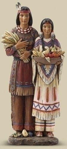 We did not find results for: 13.75" Joseph's Studio Native American Couple Thanksgiving ...