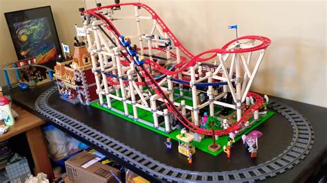 Lego Coaster And Disney Train Youtube