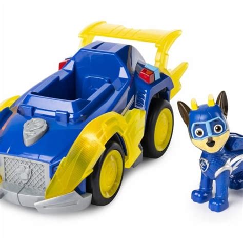 Spin Master Paw Patrol Mighty Pups Super Paws Chases Deluxe Vehicle 1