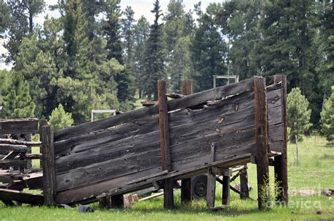 Wooden Chute Photograph By Juls Adams