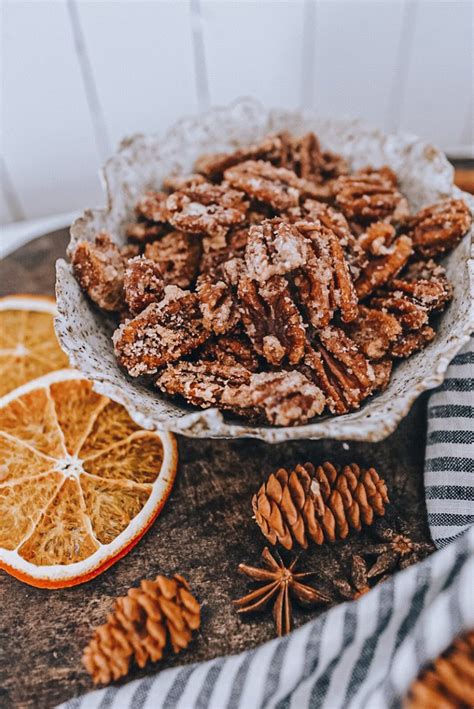 Easy To Make Caramelized Pecans B Vintage Style
