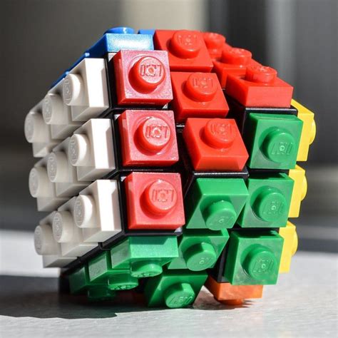 To be a bit more precise, i started puzzling on the stellated octahedron. Rubrick Cube Custom LEGO Twisting Puzzle Cube 3x3x3 mini ...