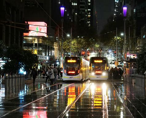 Just Another Rainy Night In Melbourne Rmelbourne