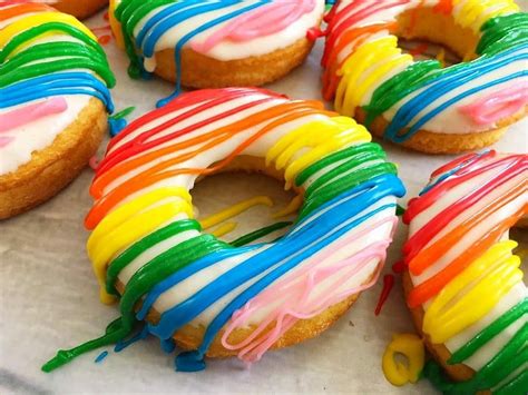 Rainbow Donut Rainbow Cupcakes Rainbow Food Rainbow Party Rainbow