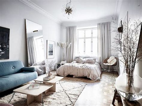 Cool 50 Stunning Minimalist Studio Apartment Small Spaces Decor Ideas
