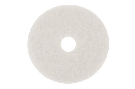 3m White Super Polish Pad 4100 17 In 432 Mm 5 Padscase Floor