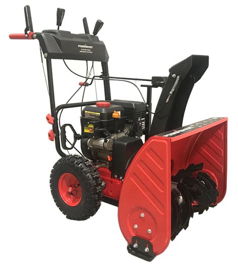 Powersmart Pss2240 24in 212cc 2 Stage Electric Start Gas Snow Blower