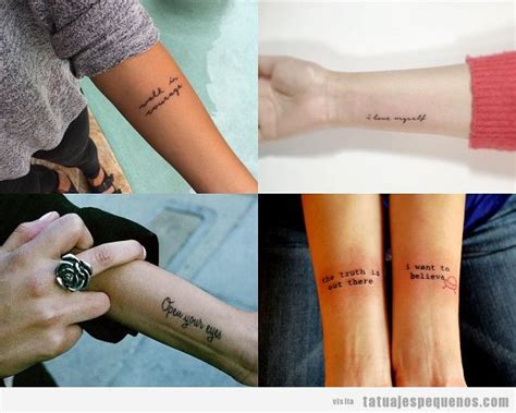Las Mejores 152 Tatuajes De Frases En El Brazo Para Mujer En Español