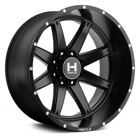 Hostile® H109 Alpha Wheels Asphalt Rims