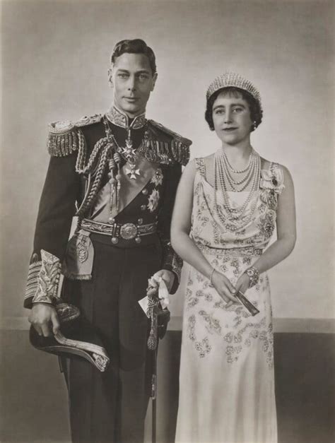 Npg X34733 King George Vi And Queen Elizabeth The Queen Mother