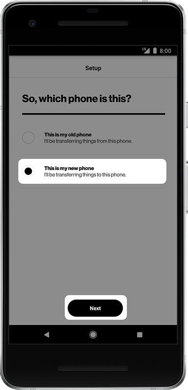 With the content transfer app, it's easy to transfer your contacts and other content from your old phone to your new phone, without the need for wires, subscribed services or additional equipment. Verizon Content Transfer app