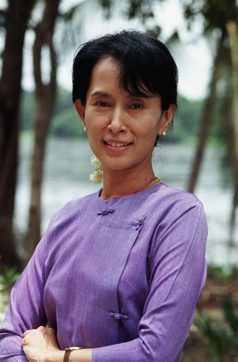 He negotiated independence from the british and was able to weld the diverse ethnic groups together. Aung San Suu Kyi | Biography & Facts | Britannica