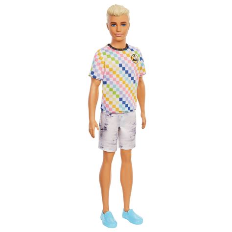 Barbie Ken Fashionistas Doll 174 With Sculpted Blonde Hair