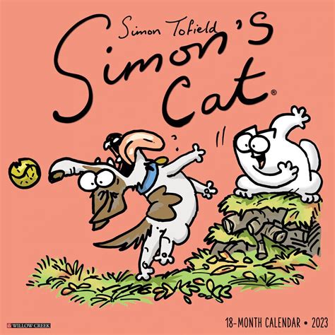 Willow Creek Simons Cat 2023 12 X 12 Wall Calendar W