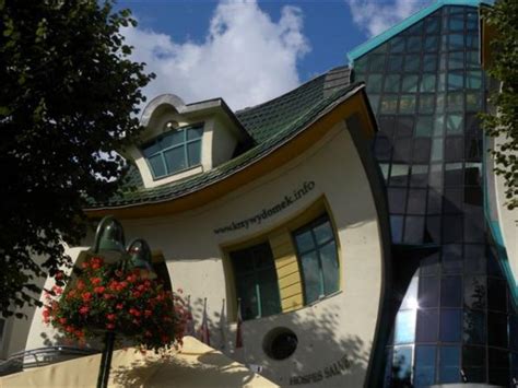 Built in 2004 the krzywy domek aka the crooked house is located in sopot, poland. The Crooked House - Sopot