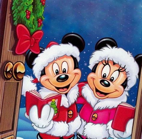 Mickey And Minnie Christmas Disney Merry Christmas Mickey Mouse