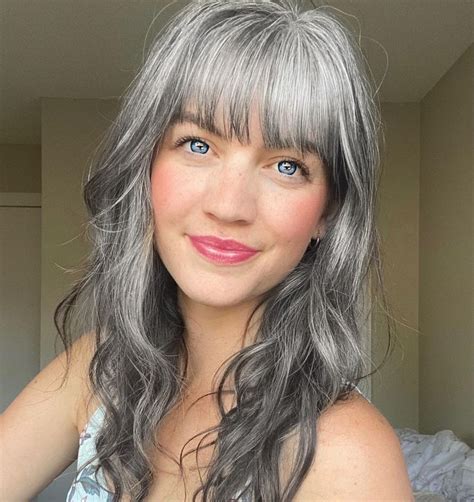 Pin By Ann On Fifty Shades Of Gray Natural Gray Hair Grey Hair Inspiration Gray Hair Growing Out