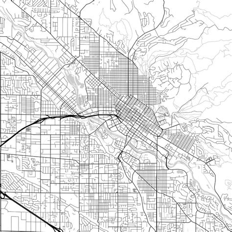 Map Of Boise Idaho Streit