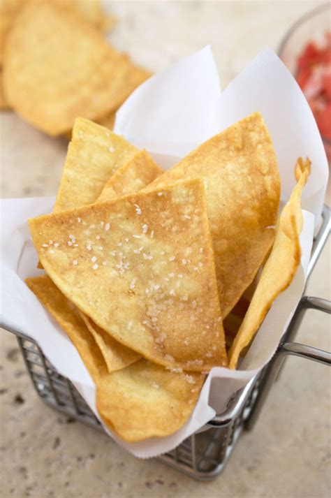 How To Make Homemade Tortilla Chips From Recipe