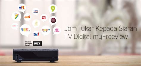 Myfreeview siaran digital percuma malaysia. Siaran TV Digital Secara Sepenuhnya Pada Oktober 2019