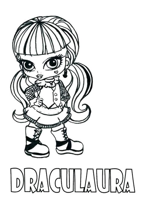 Monster High Mermaid Coloring Pages At Free